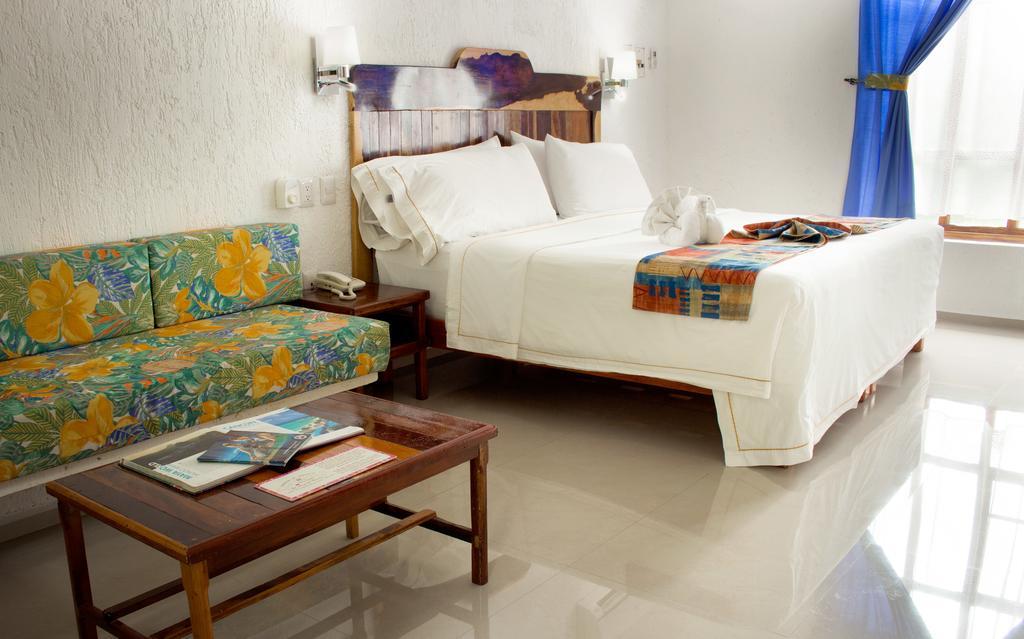 Eco-Hotel El Rey Del Caribe Канкун Экстерьер фото